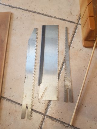 Hojas sierra marquetería Domino