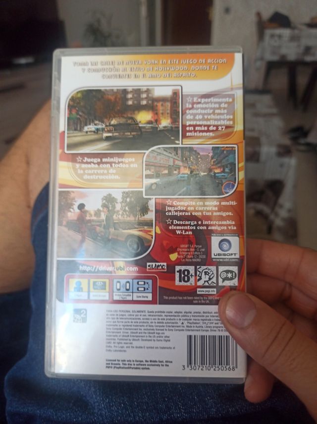 Driver 76 PSP - Caja y Manual. 
Sin juego