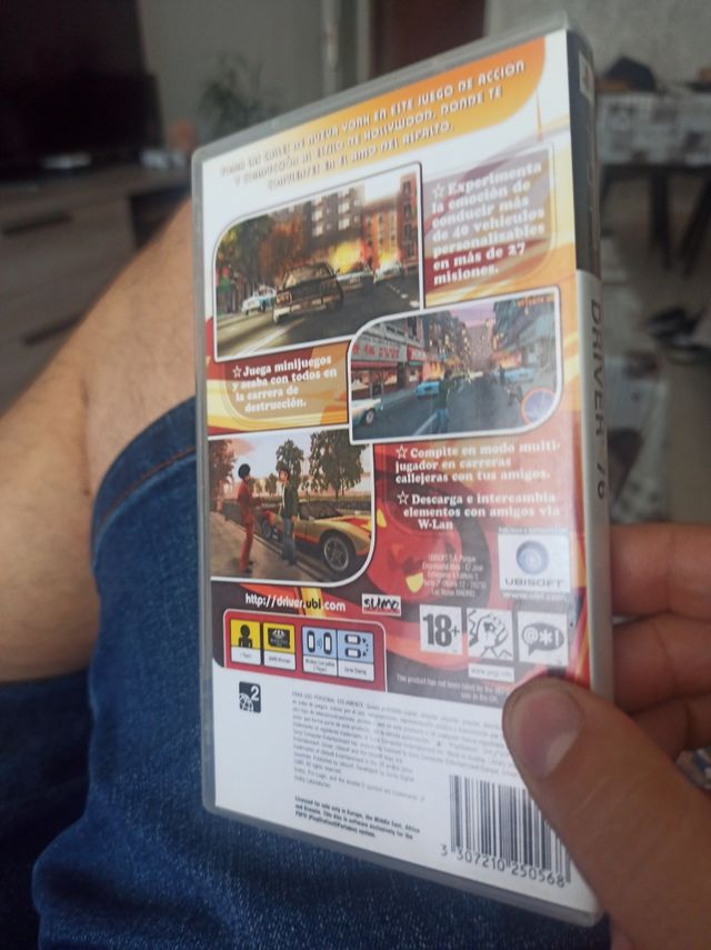 Driver 76 PSP - Caja y Manual. 
Sin juego