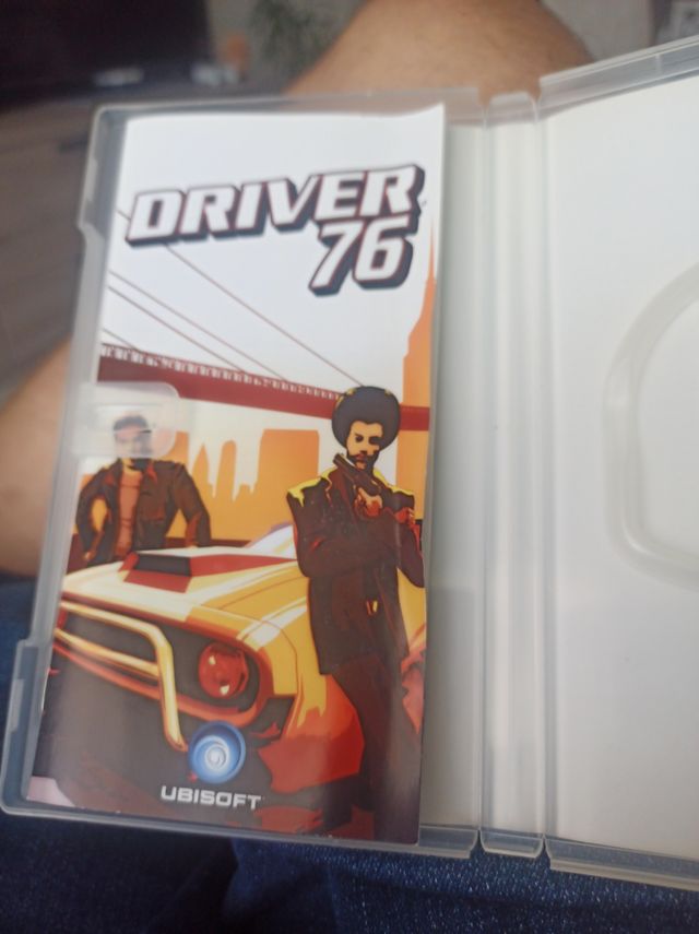 Driver 76 PSP - Caja y Manual. 
Sin juego