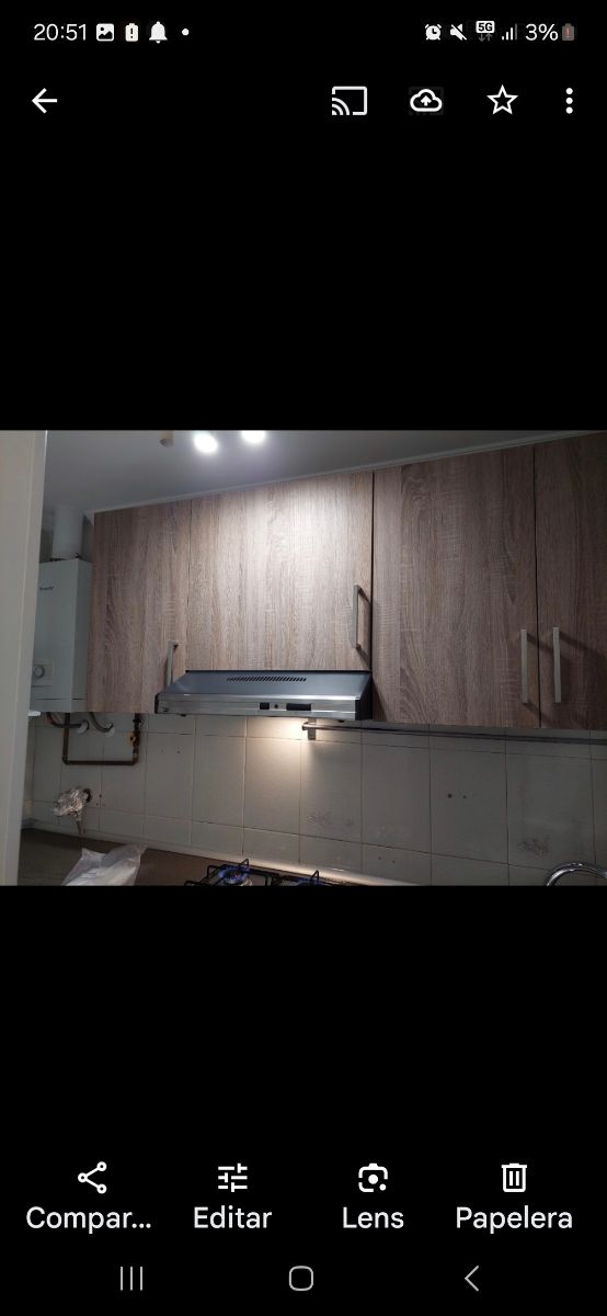 Muebles cocina - Gris y Blanco