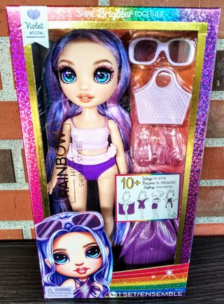 Rainbow High Swim & Style - Violet Willow Muñeca