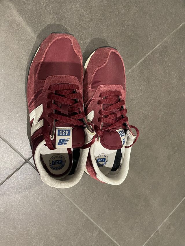 Zapatillas New Balance 420 rojas