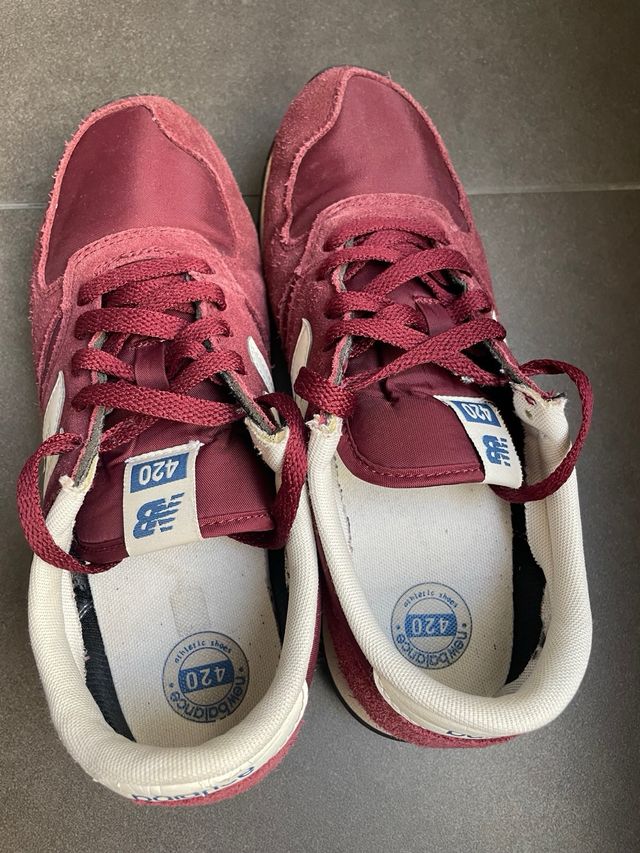 Zapatillas New Balance 420 rojas