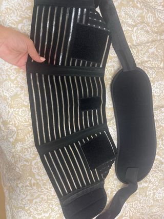 Faja abdominal negra