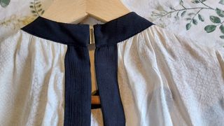 Blusa HM blanca y negra - Talla 38