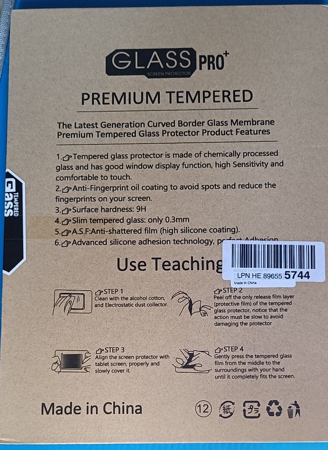 Vidro temperado GLASS PRO+ para Apple iPad air 202