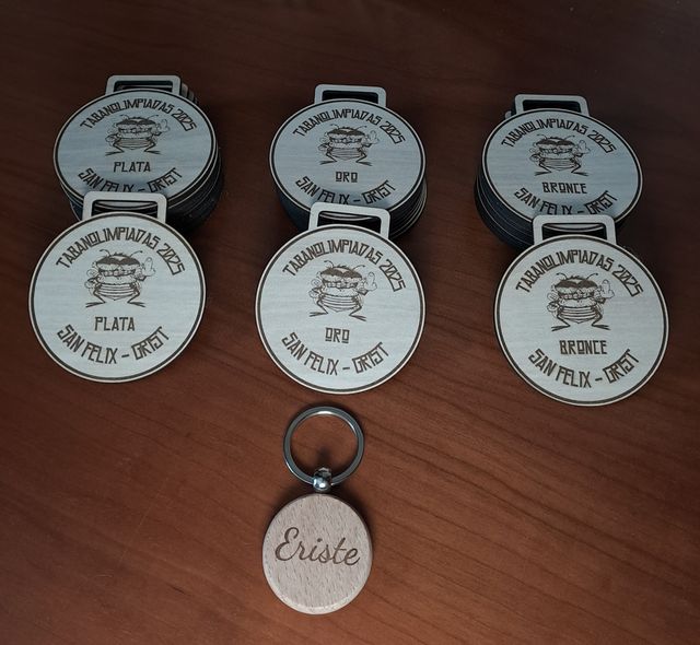 Medaglie xilografiche per campionati