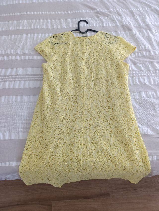 Vestido Zara amarillo talla M