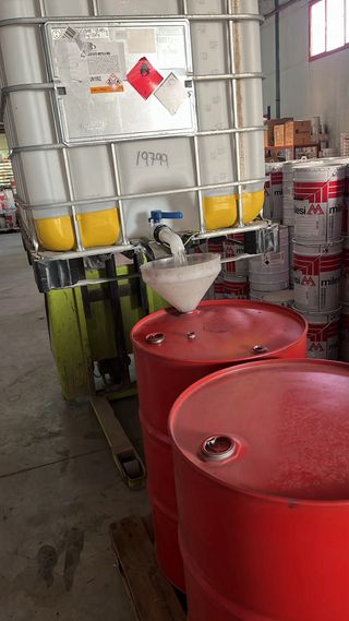 Contenedor IBC 1000L usado