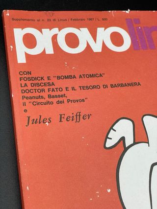 ProvoLinus 1967 First appearance Doom Destino ITA