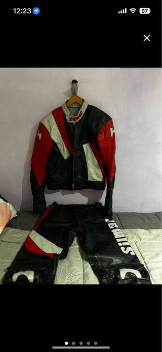 Traje moto STIMAR piel unisex