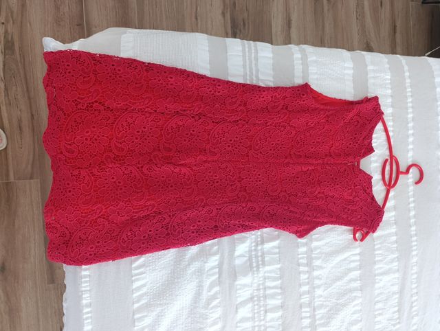 Vestido rojo Sfera - Talla L