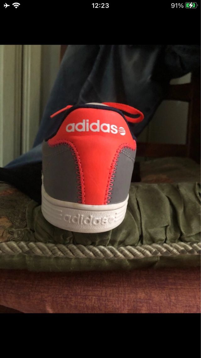 Adidas Sneakers Neo donna Grigie e arancione 38