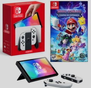 Nintendo Switch oled + accesorios y juego sorpresa