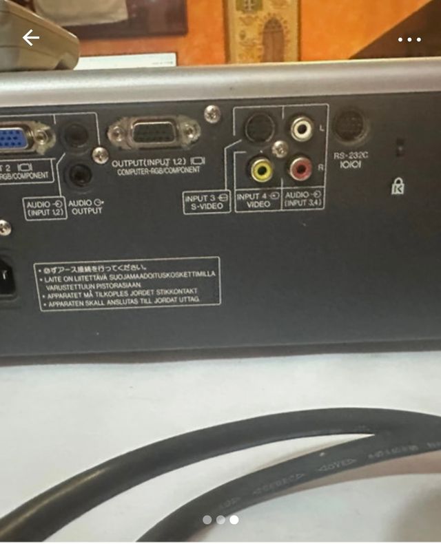 Videoproiettore Sharp XR-10S DLP