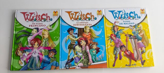Libros Witch 1-3 New Power
