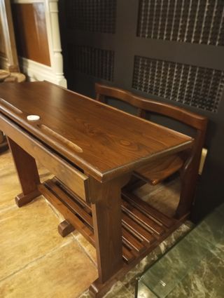Pupitre escolar madera