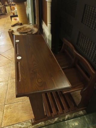 Pupitre escolar madera