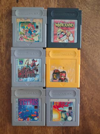 6 Juegos Game Boy (Gameboy) PAL