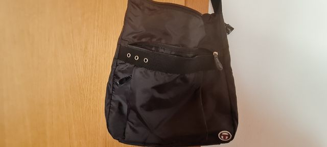Borsa a tracolla Sergio Tacchini nera