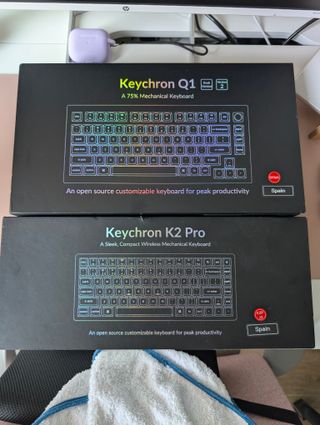 Keychron Q1 ISO ES - Teclado mecánico + REGALO