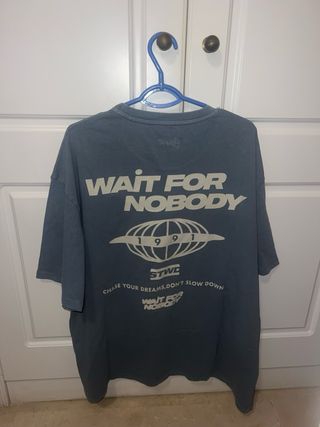 Camiseta SWD azul - Wait For Nobody