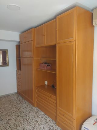 Armario cama madera - Mueble almacenaje



