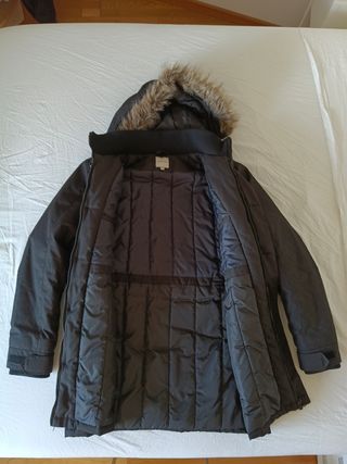 Abrigo negro Jack & Jones