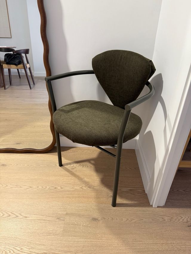 Silla diseño vintage - marrón