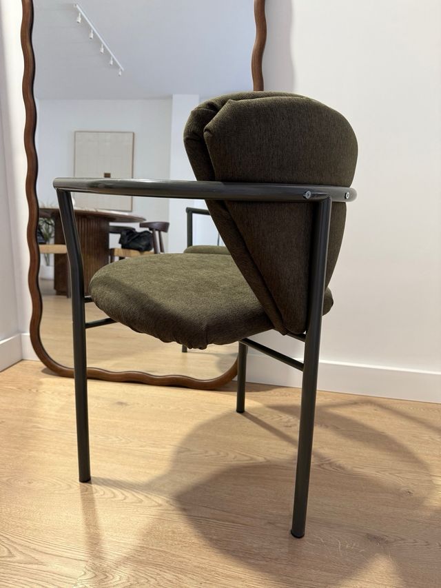 Silla diseño vintage - marrón