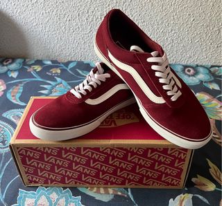 Zapatilla Vans burdeos talla 39 unisex