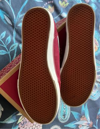 Zapatilla Vans burdeos talla 39 unisex