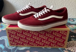 Zapatilla Vans burdeos talla 39 unisex