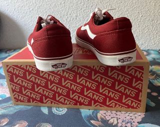Zapatilla Vans burdeos talla 39 unisex