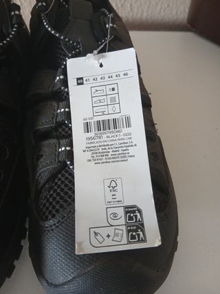 Zapatos negros unisex