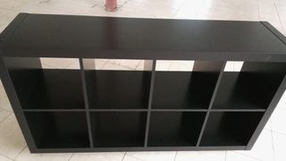 Estanteria modular negra
