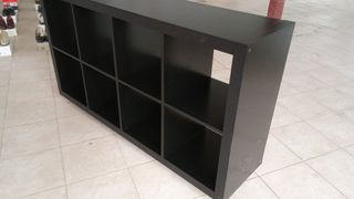 Estanteria modular negra