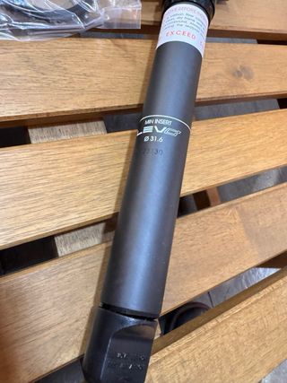 Tija carbono KS LEV Ci 31.6 125mm 444gr NUEVA