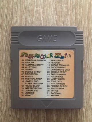 Game Boy 32 in 1 - Multijuegos