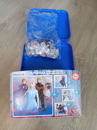 Puzzle Frozen II Educa - 4 Puzzles