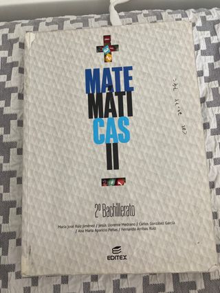 Matemáticas II 2º Bachillerato