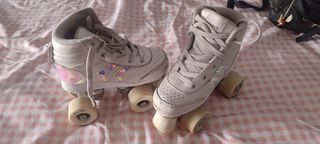 Patines Oxelo blancos infantiles