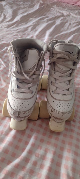 Patines Oxelo blancos infantiles