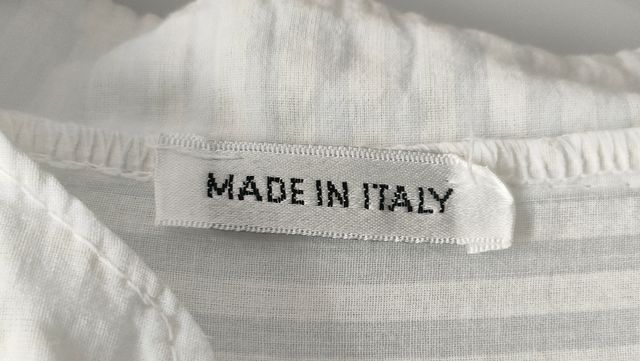 Camicia bianca Made in Italy