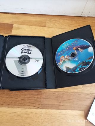 DVDs: George de la Jungla & Atlantis