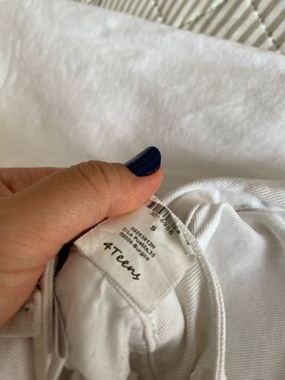 Pantalones 4teens blancos