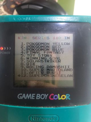 Game Boy - 110 juegos en 1 cartucho