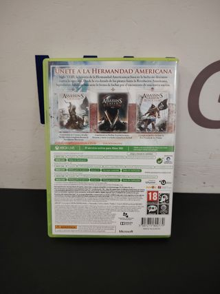 Xbox 360 Assassin's Creed Saga Americana III Y IV 