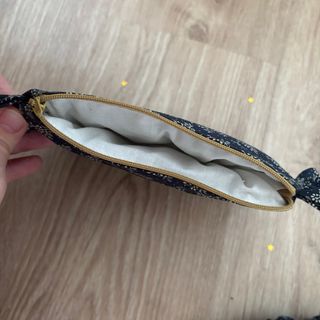 Bolso y Scrunchie Nanai - Azul y Blanco